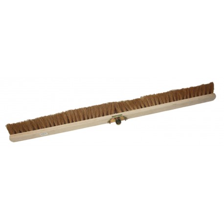 Balai en bois fibre coco - 120cm
